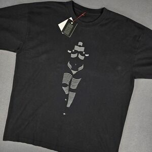 Grigoryan Nirvana‎ Shirt Mens XL Black Graphic Art Nude Figure Unisex Cotton
